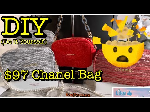 CHEAPEST CHANEL BAG EVER! CONVERT A $97 CHANEL BEAUTY HOLIDAY