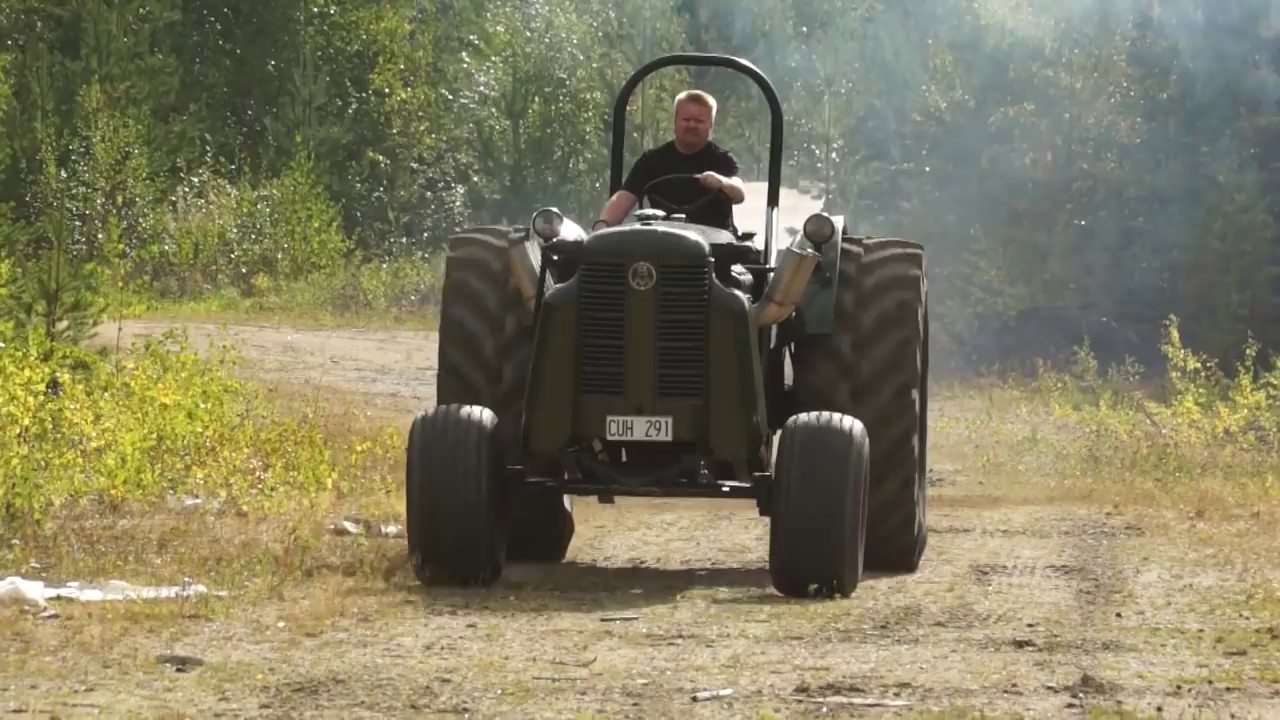 SUPER TRACTOR Volvo BM 470 Bison med 38,8 liters V12