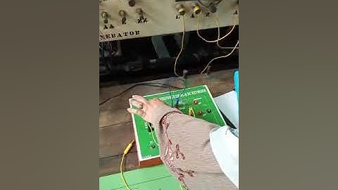 Sinusoidal steady state response of R-L and R-C circuit OU UNIVERSITY BEE experiment