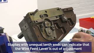 Hamer 125: Setting Wire Feed Wheel Bearing Gap