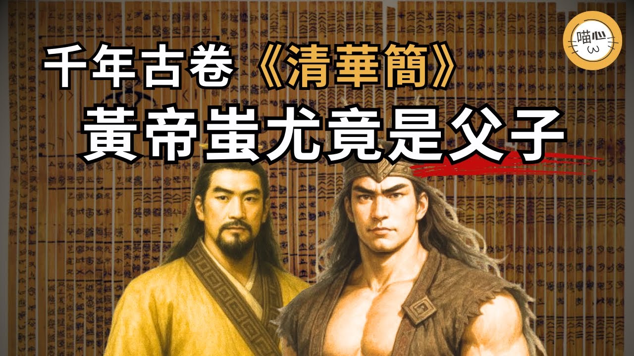 清華簡橫空出世，揭秘黃帝蚩尤父子相殘，秦始皇之謎被解開，四書五經中有偽書，顛覆正史，猛料不遜色於《竹書紀年》！| 喵心揭秘 | #清華簡 #黃帝 #蚩尤