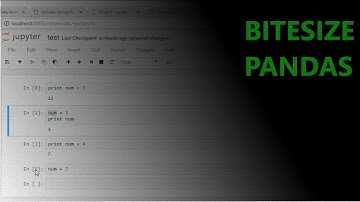 BiteSize Pandas 5 - Adding and Deleteing Columns #2, List Comprehension and Functions