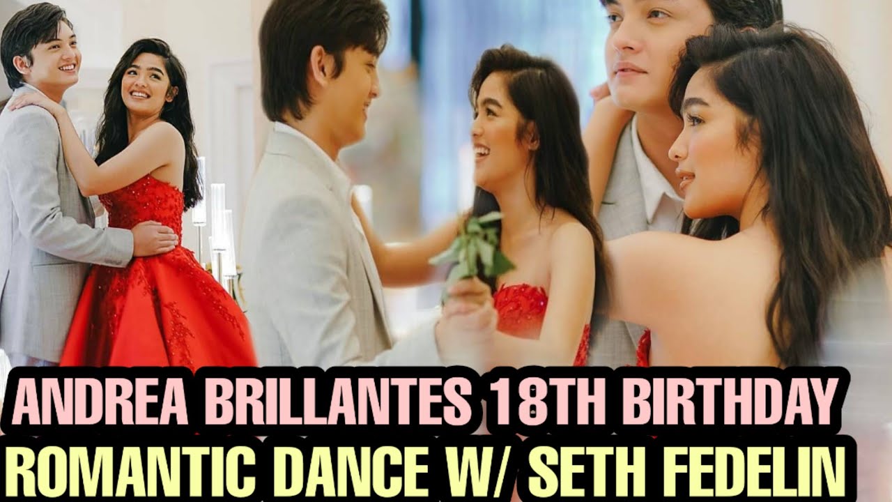 Seth Fedelin ISINAYAW si Andrea Brillantes sa DEBUT PARTY