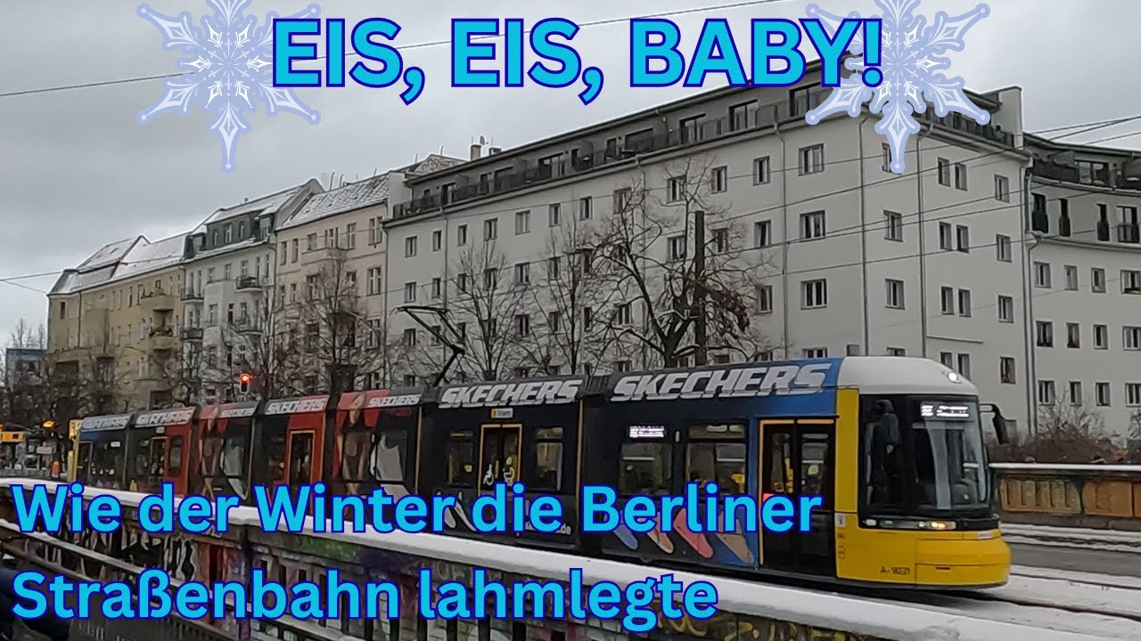 Wie der Winter Deutschlands größtes Straßenbahnnetz in die Knie zwang...