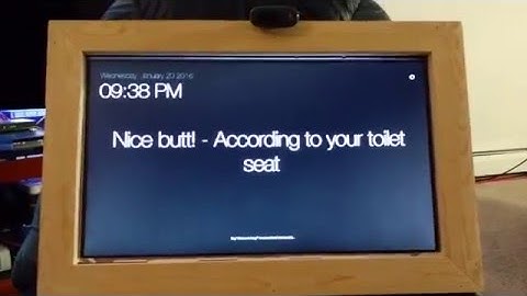 Raspberry Pi Smart Mirror