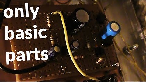 Simple discrete transistor audio amplifier for Bitx transceiver