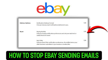 How To Stop Ebay Sending Emails (2025) STEP BY STEP