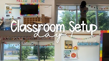 Kindergarten Classroom Setup Day 1 | BACK TO SCHOOL SERIES 2024