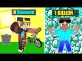 Minecraft but i have 1 billion diamonds