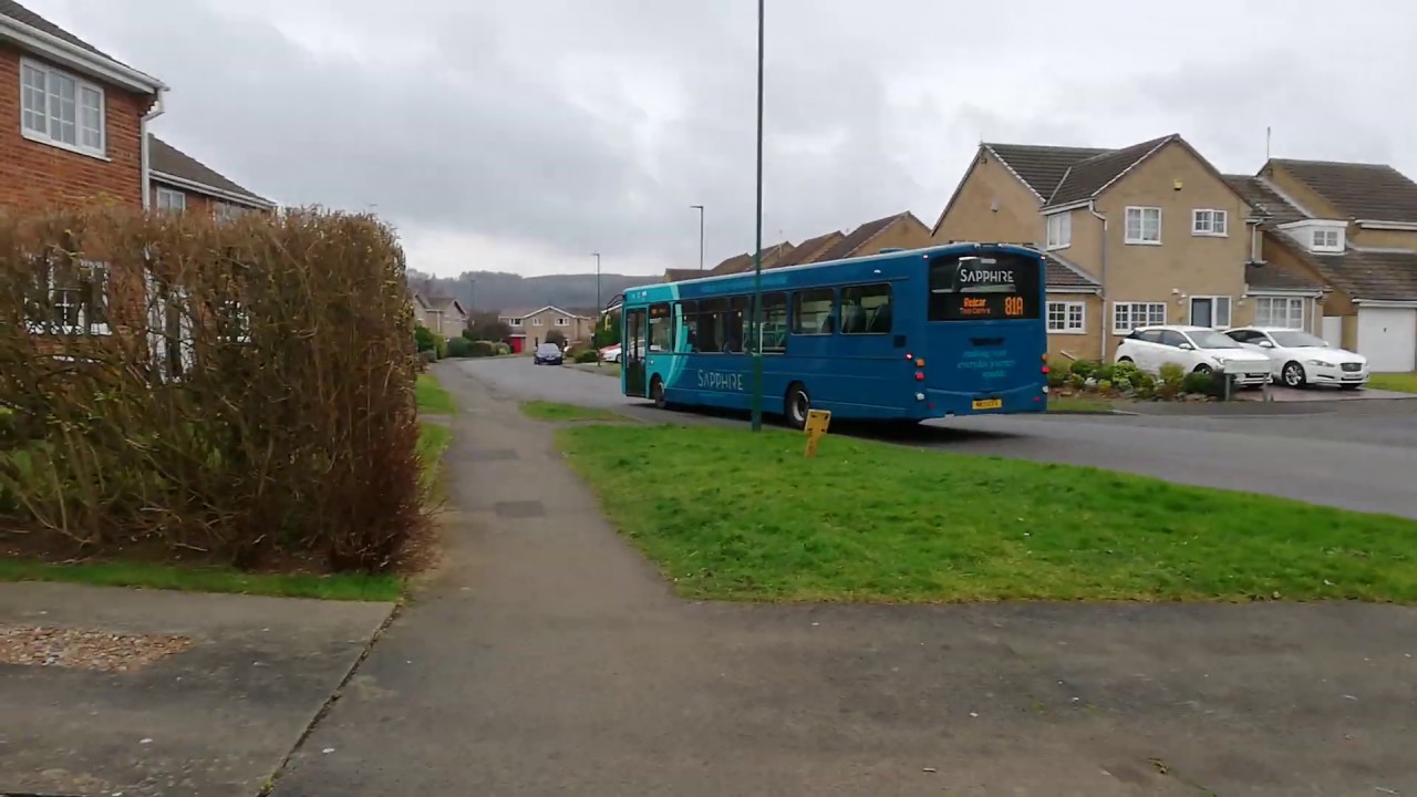 VERY RARE ON THE 81A! Loud & awful diff & econospeed Arriva North East Pulsar Sapphire NK10 CFA 1440