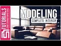 Interior modeling 3ds  vray  photoshop
