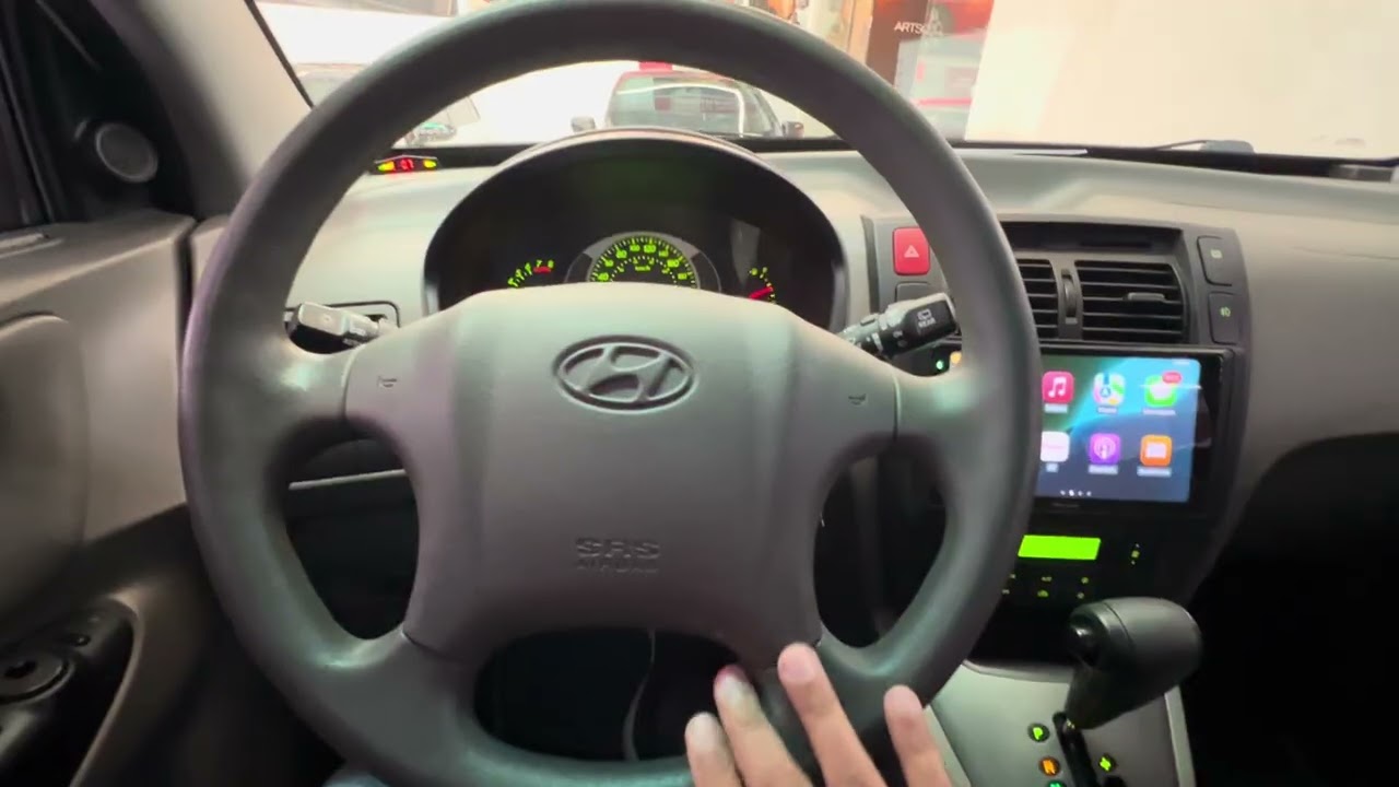 Hyundai Tucson 2015 - Central Pionner 9"+ Carplay e Android Auto