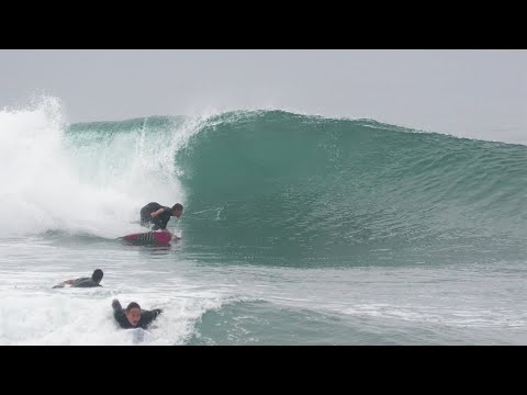 SURFING LOWERS ON 4'10" TWIG!! (RAW FOOTAGE)