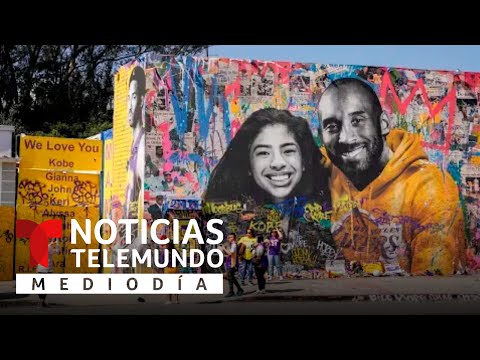 Kobe Bryant inspira a estos muralistas | Noticias Telemundo