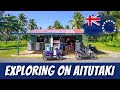 COOK ISLANDS: EXPLORING AITUTAKI (Arutanga and Araura Villages).