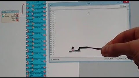 Arduino Nano: Using DS1820/DS18S20 Maxim One Wire Thermometer Sensor Module