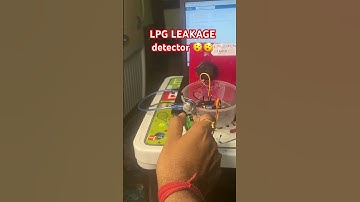 LPG LEAK !! Detection circuit #ardunio #arduinoproject #shorts