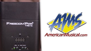 Chauvet Freedom Tri 6 - Chauvet DJ Freedom Par Tri 6 Wireless Stage Light