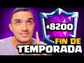 MI FIN DE TEMPORADA TOP MUNDIAL EN CLASH ROYALE!! parte 1