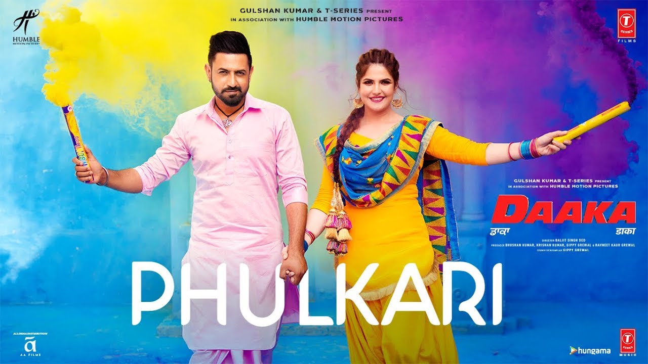 Phulkari Video Song  Daaka  Gippy Grewal Zareen Khan   Payal Dev  Shah  Shah