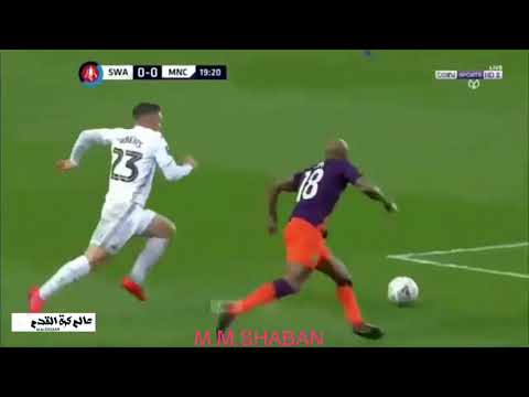 3 2   ريمونتادا قويه لنادي مانشستر سيتي امام سوانزي سيتي