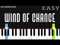 Scorpions - Wind Of Change | EASY Piano Tutorial