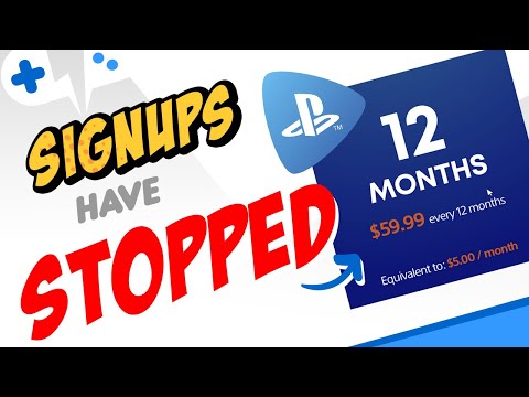 Sony STOPPED PlayStation Now SIGNUPS