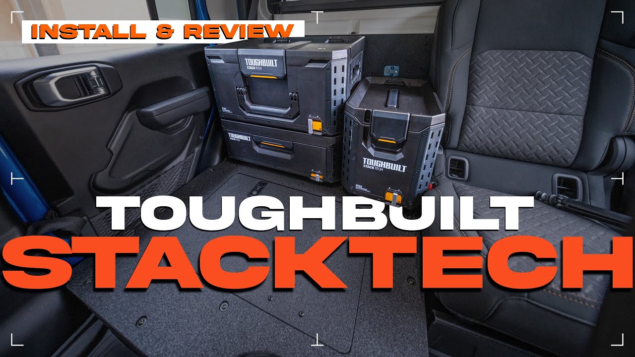 ToughBuilt StackTech Review & Hard Mount Install in My Jeep Gladiator ...