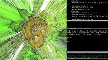 tidalcycles - fluxus - emacs - multi live coding test 3 part1