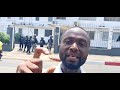 Breaking news liberia protest hits ministry of mine and energy  monrovia april 25 2024