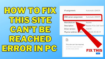 How to fix this site can