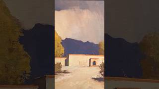 Linda Ronstadt’s Childhood Home by Maynard Dixon #shorts #maynarddixon #westernart