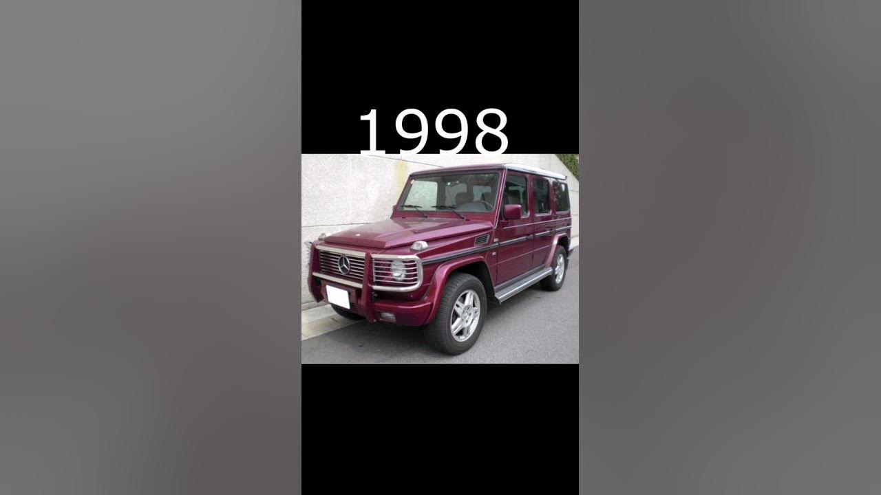 EVOLUTION OF MERCEDES G WAGON (1990 TO 2022 )