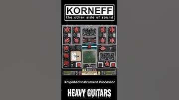 Korneff Audio Amplified Instrument Processor #korneff #AIP #plugin #guitar #metal #vst