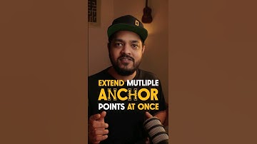Simple Trick to Extended Anchor Points | Adobe Illustrator
