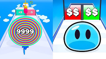 Layer Man vs Slime Run - All Levels SpeedRun Gameplay Android iOS Ep1