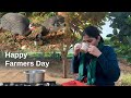 రైతు దినోత్సవ శుభాకాంక్షలు 🙏🙏A Random Day at Farm||B like Bindu