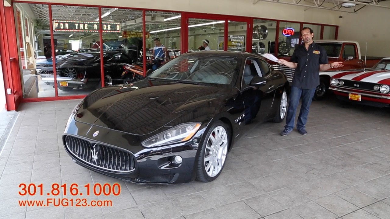 2008 Masarati Gran Turismo for sale with test drive, driving sounds, and walk through video
