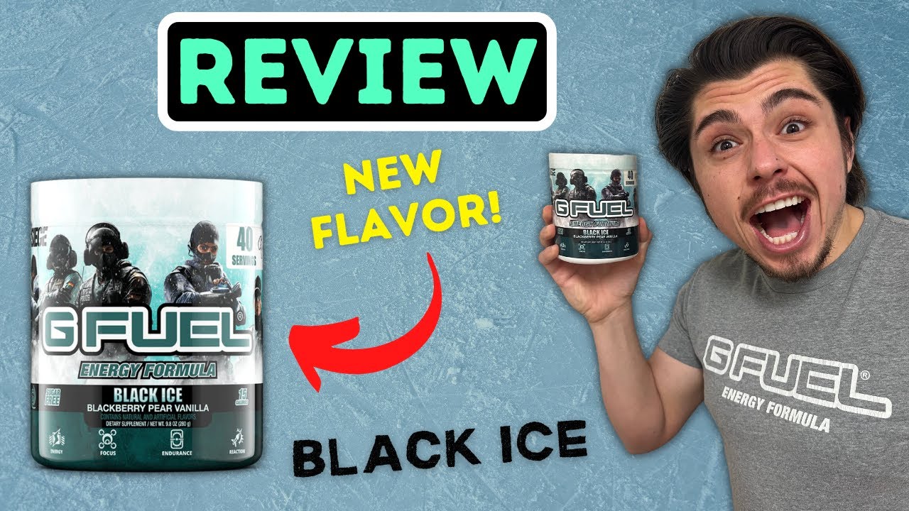 R6 Siege Black Ice GFUEL Flavor REVIEW! 