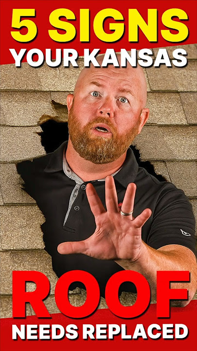 How to Know If Your Kansas Roof Needs Replacing: 5 Signs #roofdamagesigns #roofing  #roofinspection