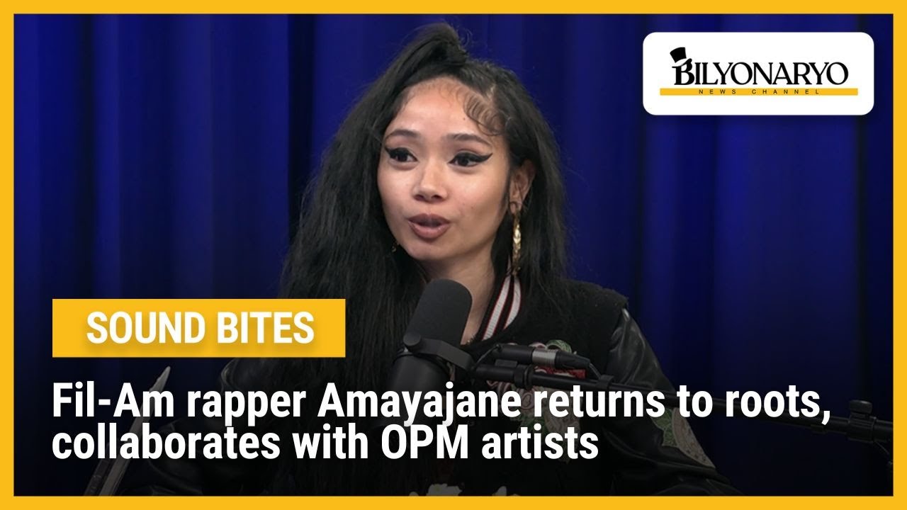 Fil-Am rapper Amayajane returns to roots, collaborates with OPM artists ...