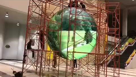 giant led screen sphere - JC led ball