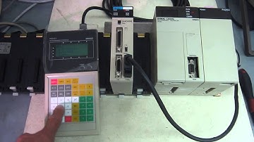 OMRON CVM1-PRO01-V1+CN500-CN62A Motion Control unit for Teaching box (with connection cable )  動作確認