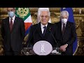 Cosa ha detto Mattarella: il discorso integrale