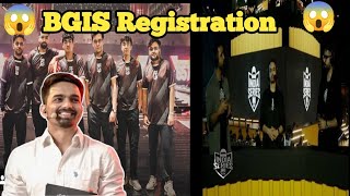 BGIS Registration open on date 😁@JONATHANGAMINGYT @kraftonindiaesports