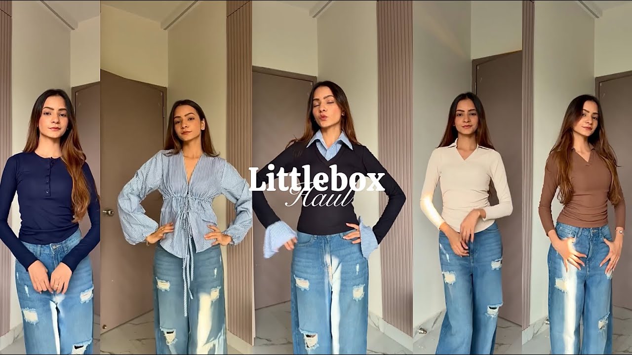 Little Box Haul India 🇮🇳 | 6 Pinteresty Outfits That Look Expensive ✨ (Try-On)