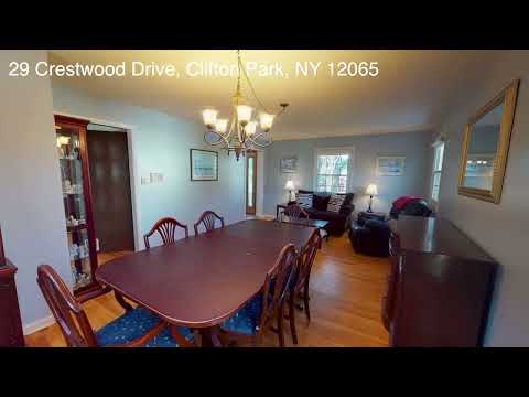 29 Crestwood Drive, Clifton Park, NY home video tour