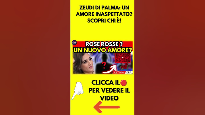 ZEUDI DI PALMA: UN AMORE INASPETTATO? SCOPRI CHI È!