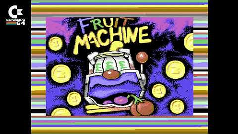 Arcade Fruit Machine (Zeppelin 1990) - C64 Loading Screen / Title Music / Main Menu Archive
