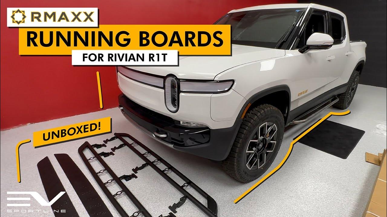 Unboxing the new Rivian R1T / R1S RMaxx Running Boards from Team 1EV